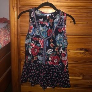 Floral Tank Top